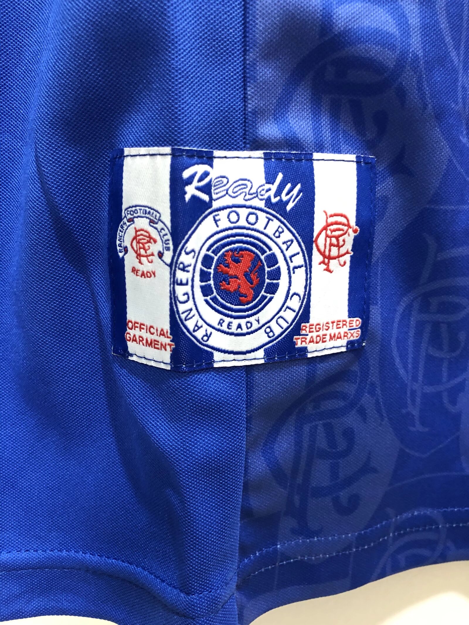 1996/97 Rangers Home Retro Shirt