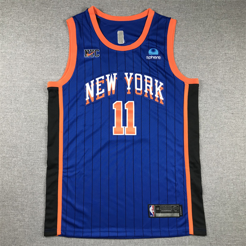 Unisex Knicks 2024/25 Embroidered Swingman Jersey City Edition