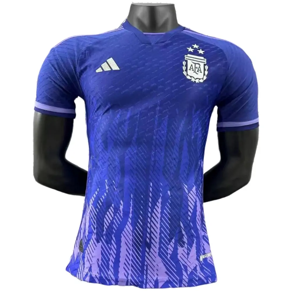 2022 World Cup Player Edition Argentina Away Jersey (Three Stars) 1:1 Thai Quality