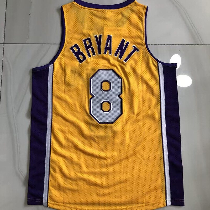 LeBron Bryant Los Angeles Lakers Yellow 8 MN