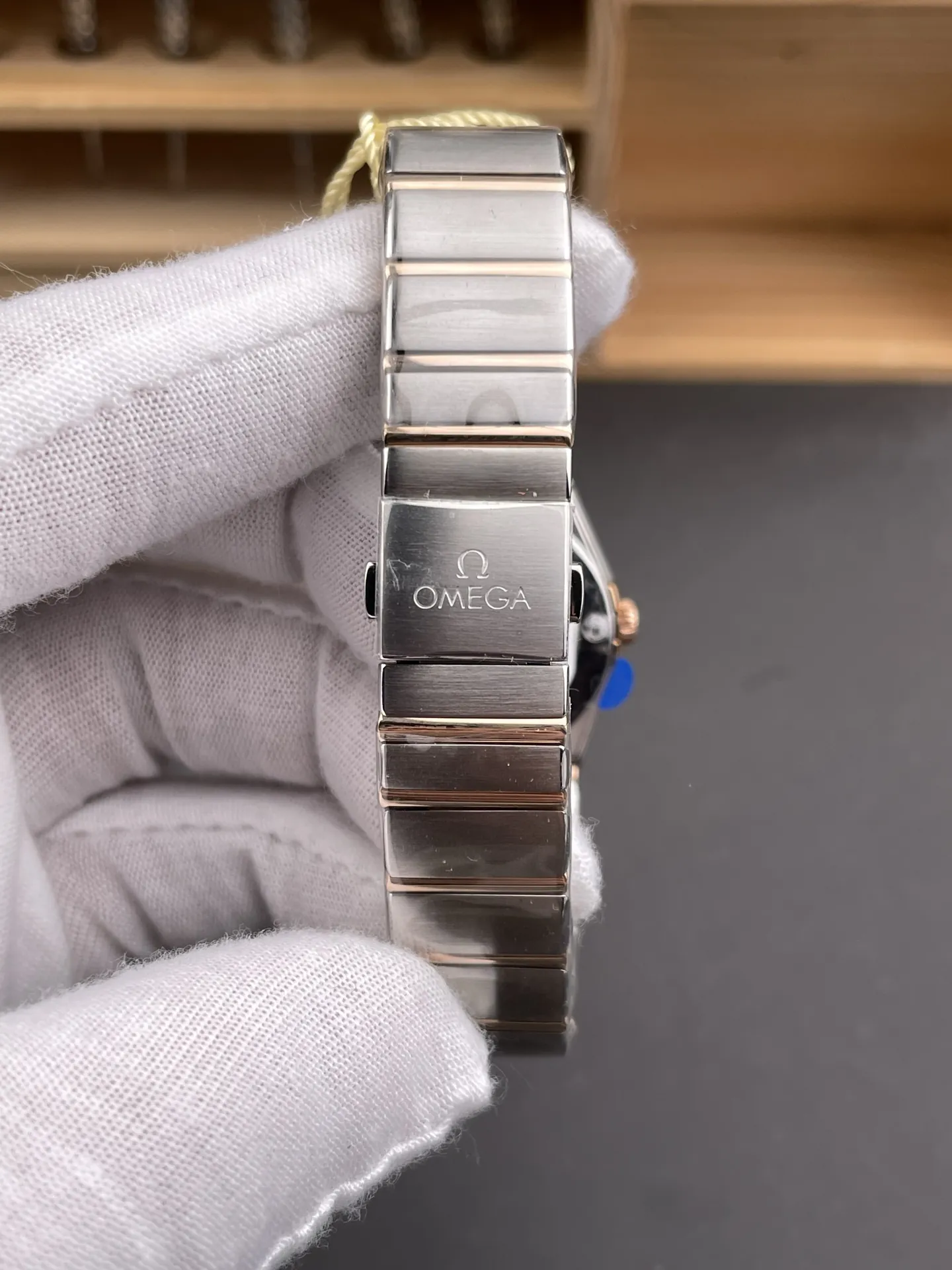 Omega Constellation Two-Tone Rose Gold Ladies 28mm