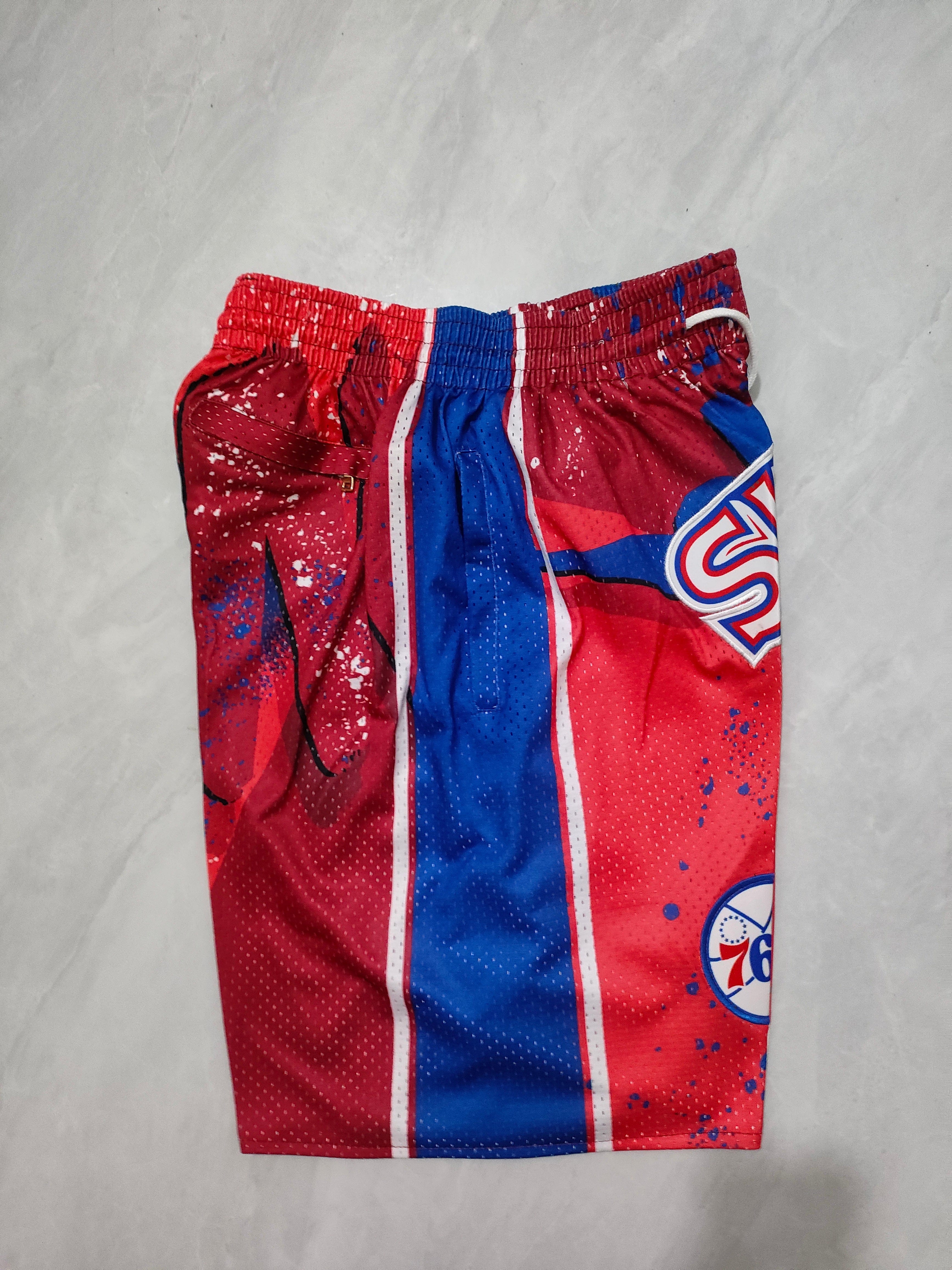 Philadelphia 76ers Red Swing Pocket Pants