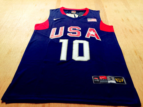 Dream Team No. 10 Kobe Bryant Blue New Fabric Fan Edition