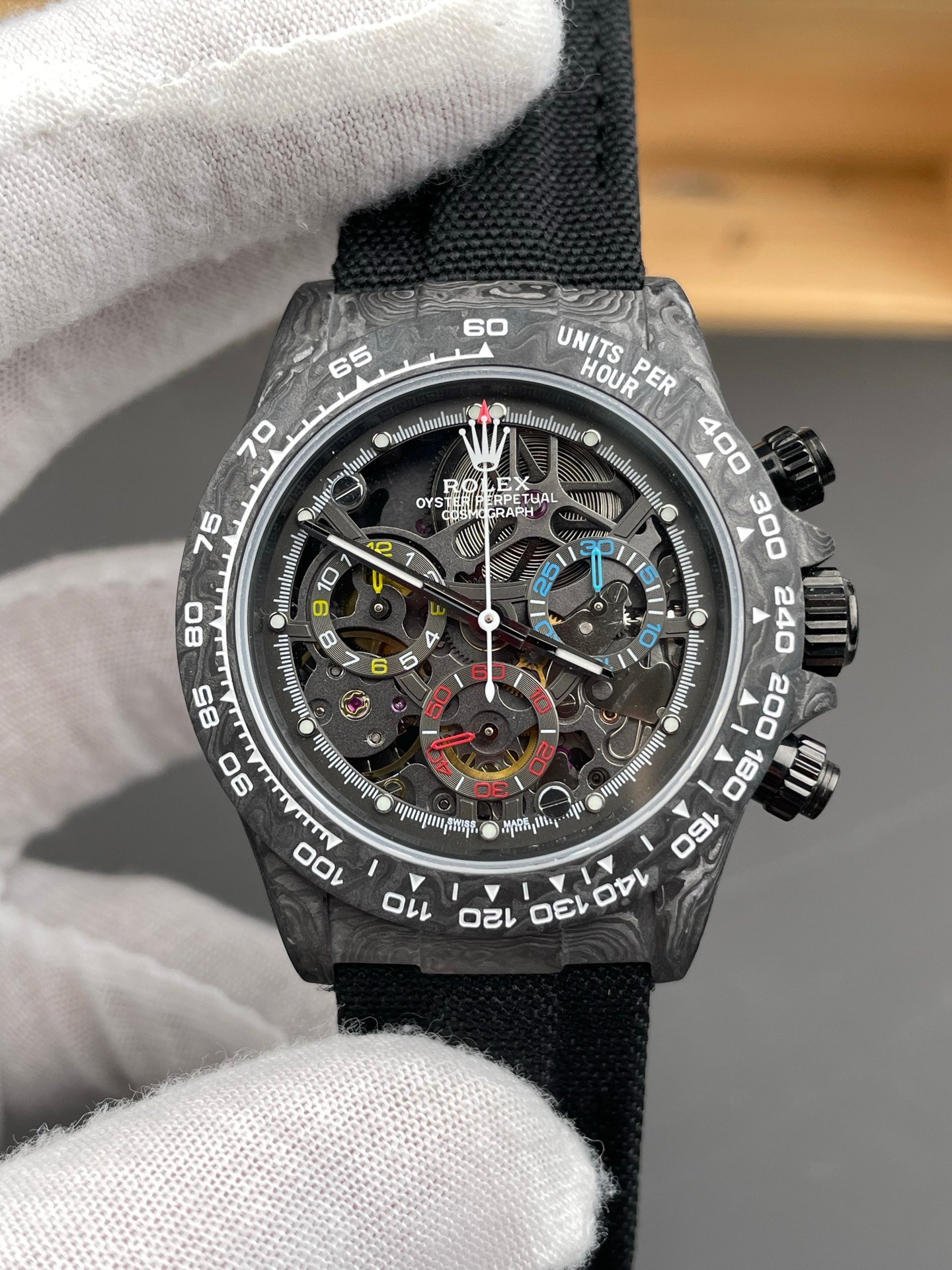 Rolex Daytona Skeleton Carbon