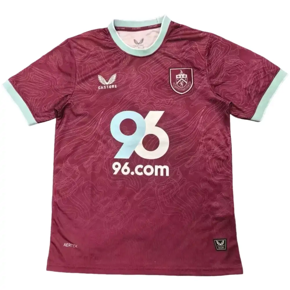 25-26 Burnley Home Shirt Jersey - Fans Edition