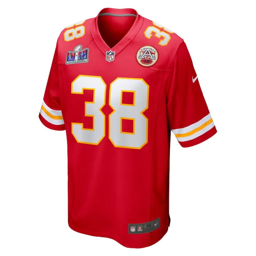 Men's L'Jarius Sneed Kansas City Chiefs  Super Bowl LVIII Game Jersey - Red