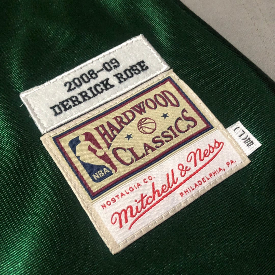 Derrick Rose Chicago Bulls Throwback Jersey St. Patrick's Day