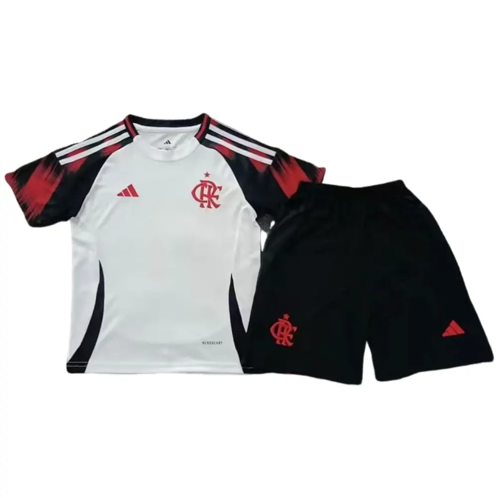 2025-26 Flamengo Away - Fan Edition - Kids Kit