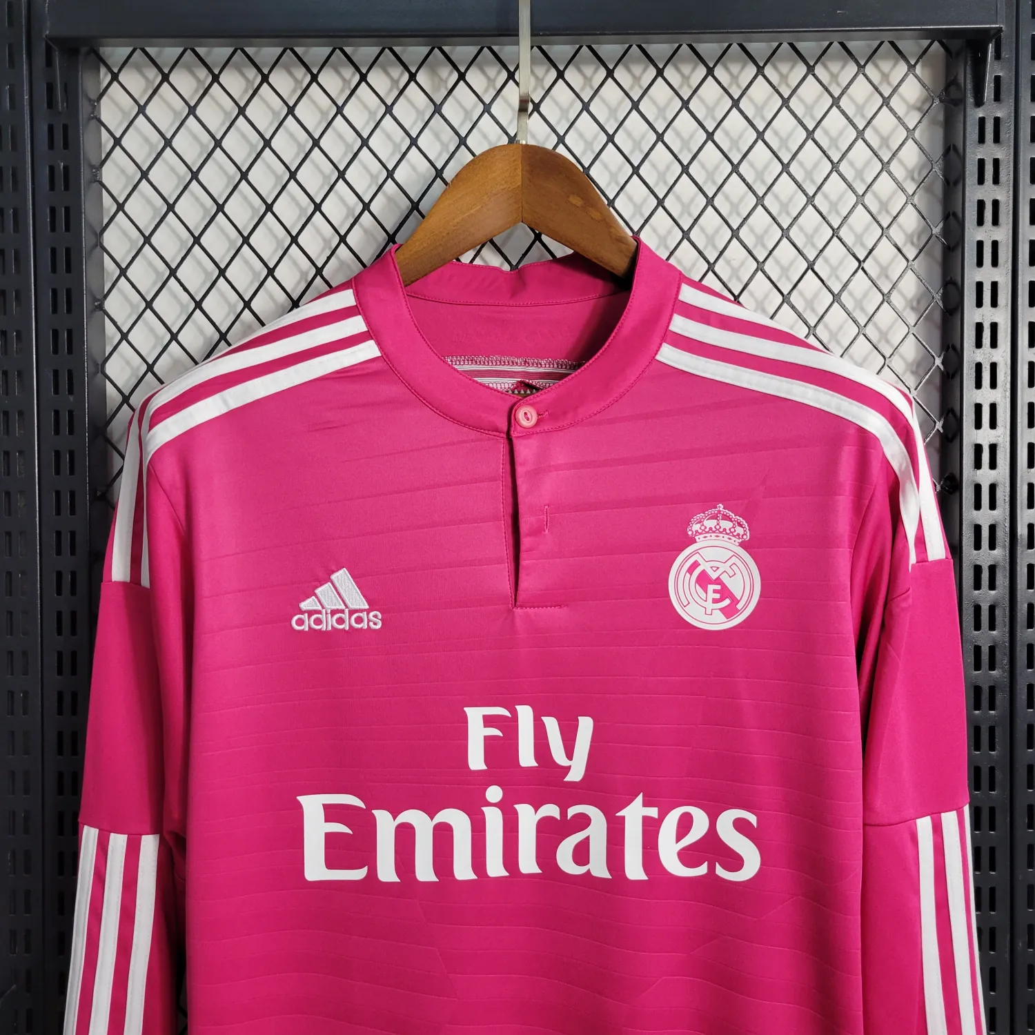 2014/2015 Retro Long Sleeve Real Madrid Away Football Shirt 1:1 Thai Quality - Fans Edition