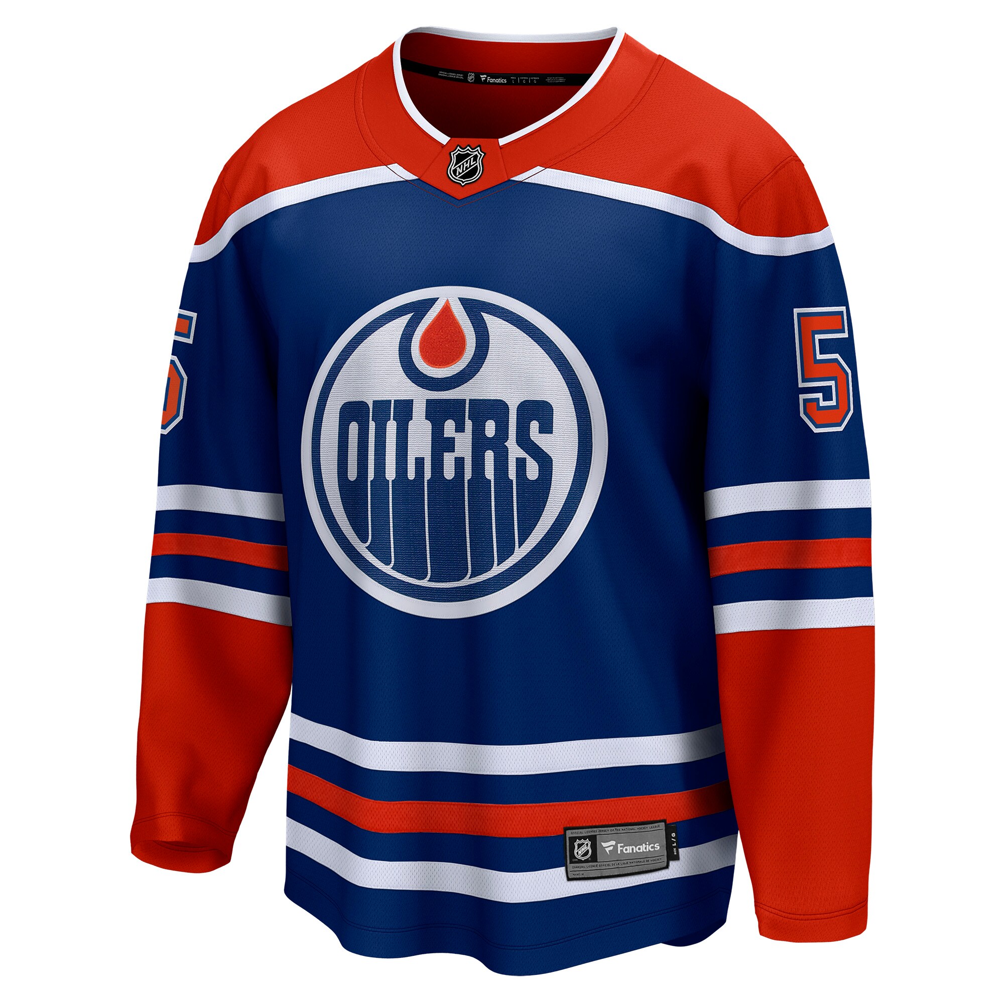 Cody Ceci Edmonton Oilers Fanatics Home Breakaway   Jersey – Royal