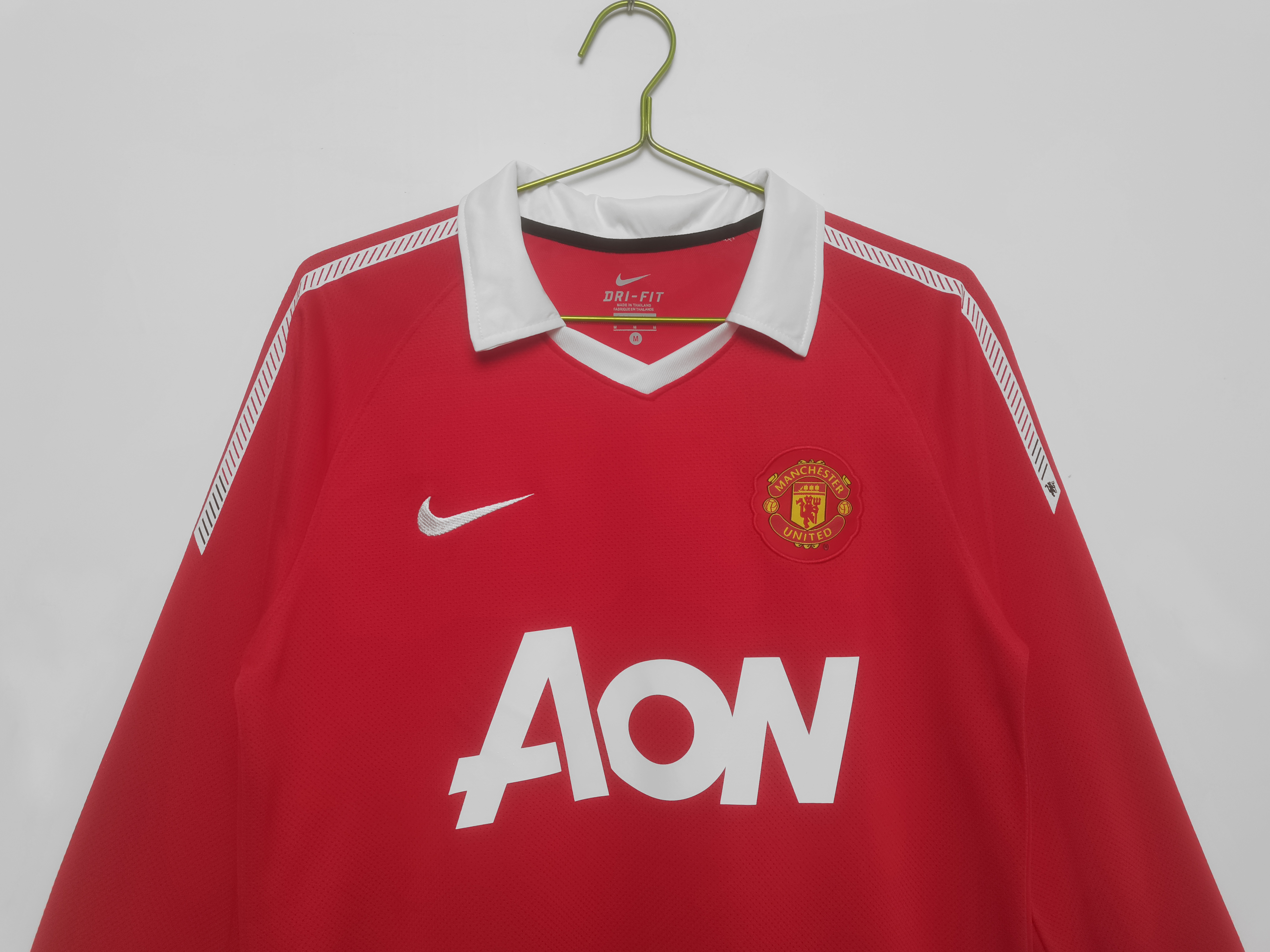 2010/11 Manchester United home retro long sleeves