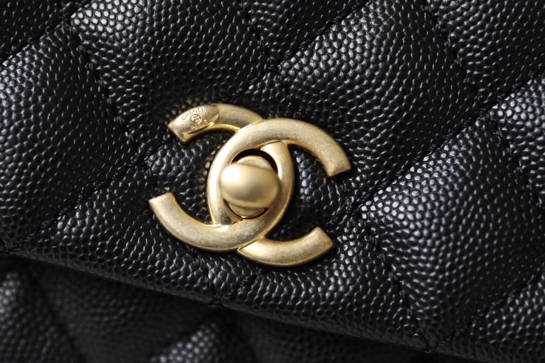 [10A] Chanel Flap Bag With Top Handle Bag