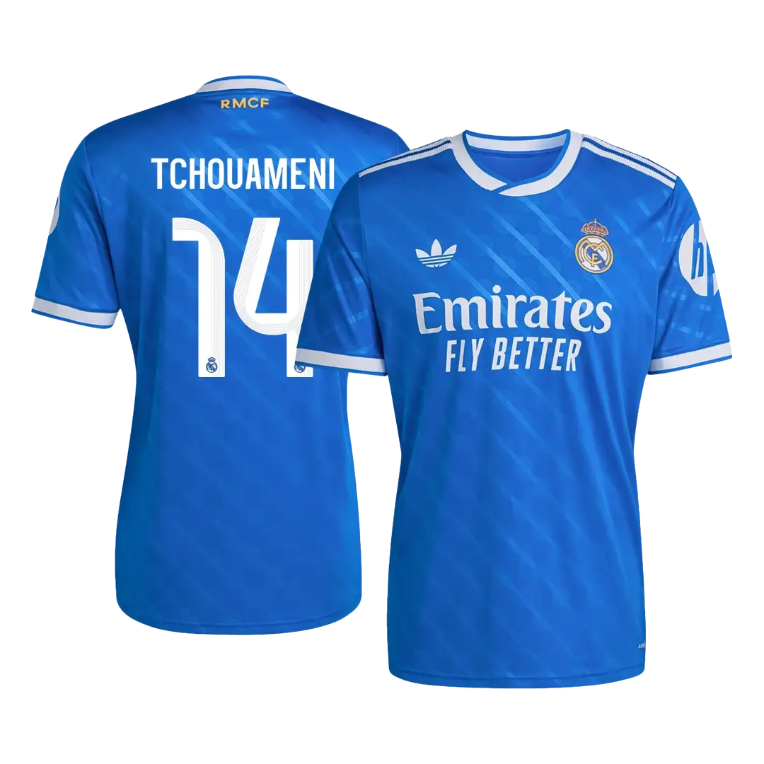 TCHOUAMENI #14 Real Madrid Third Away Soccer Jersey 2025/26