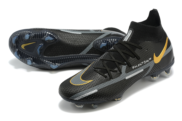 Phantom GT2 high-top Shock Wave series waterproof all-knit FG football shoes Nike Phantom GT2 Dynamic Fit Elite FG