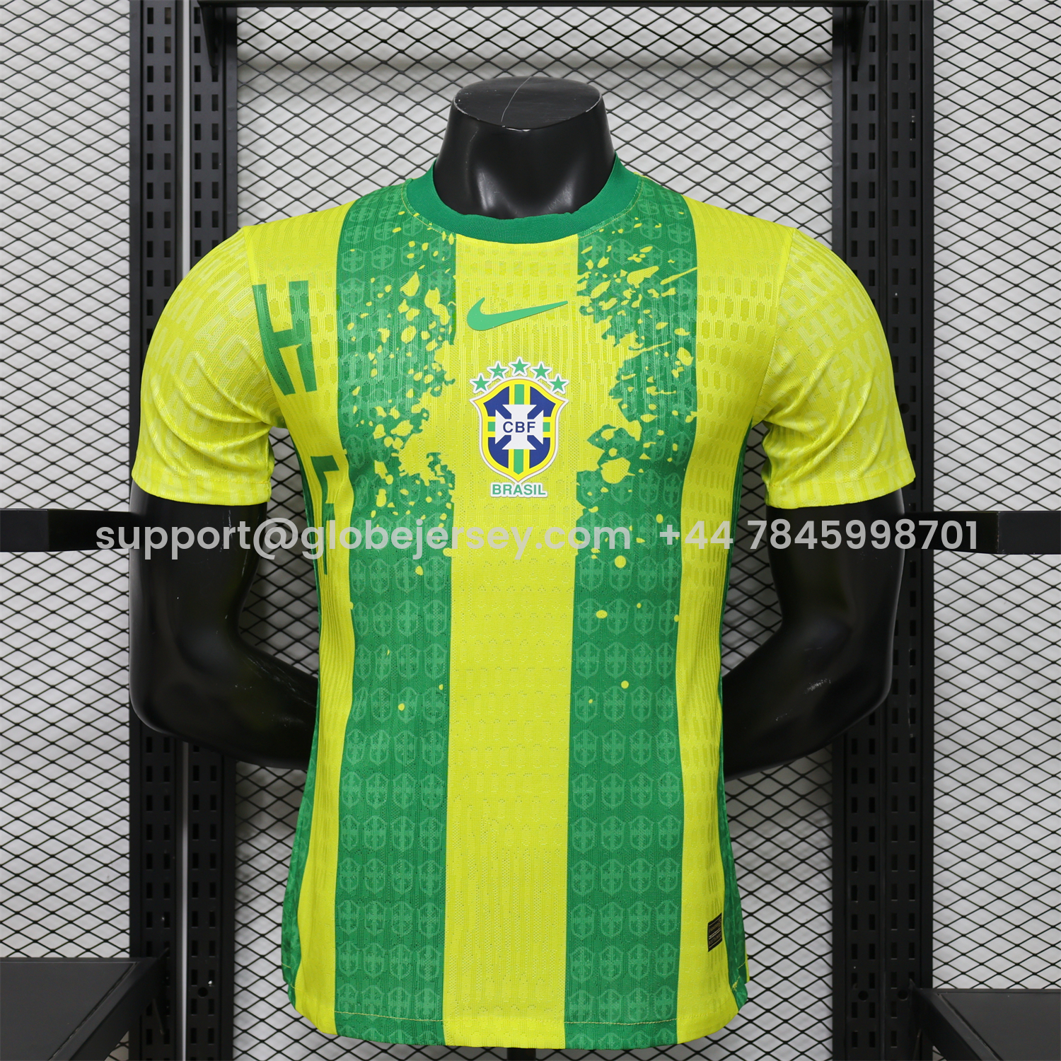 Brazil 2026 Yellow And Green Special Jersey - Player Version