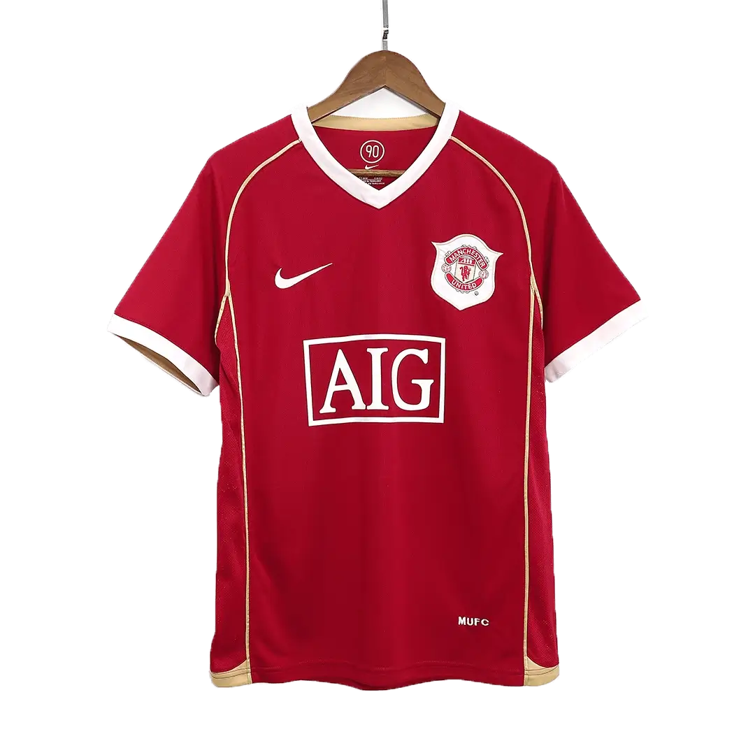 Manchester United 2006/07 Home Retro Soccer Jersey