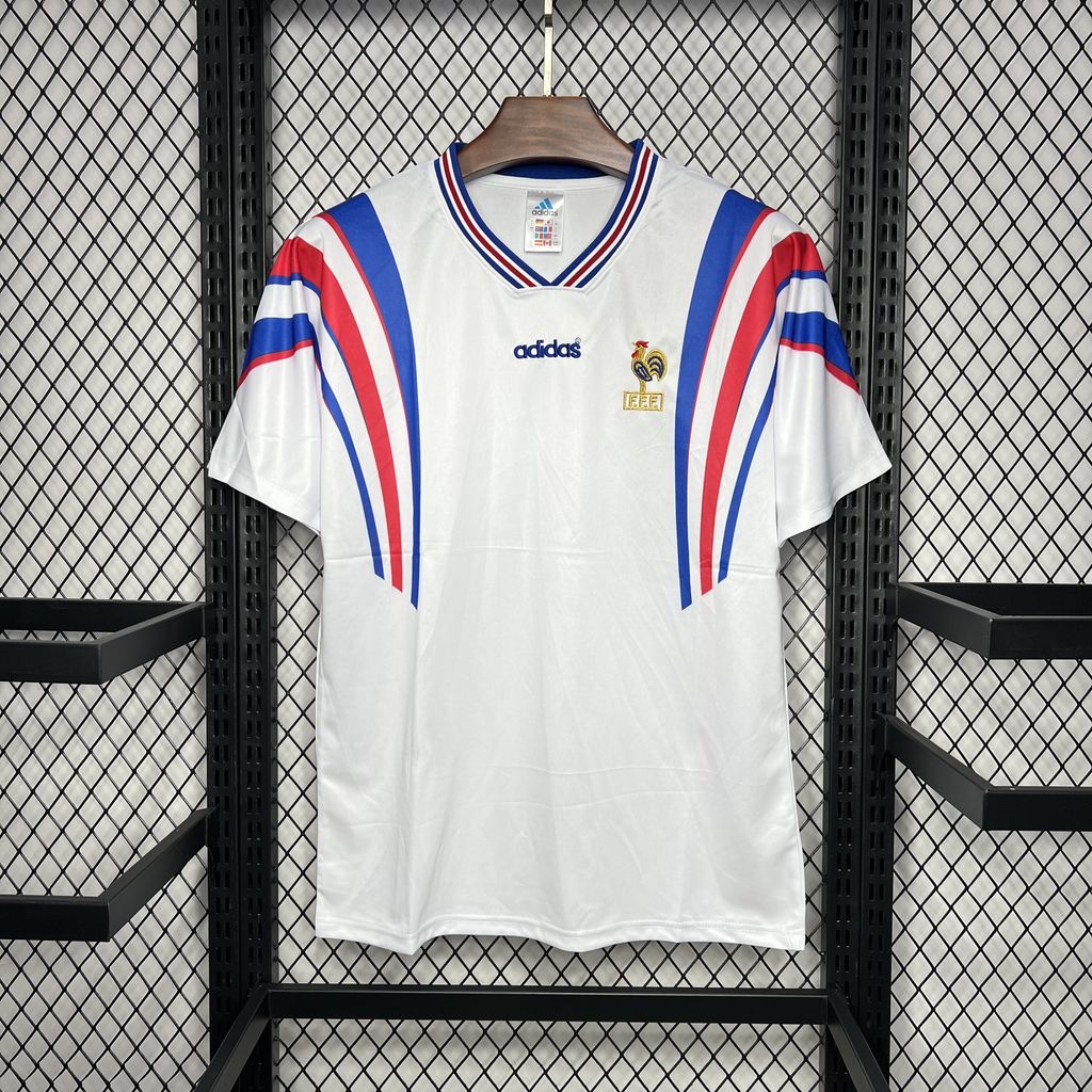 Retro France 1996 Away Jersey