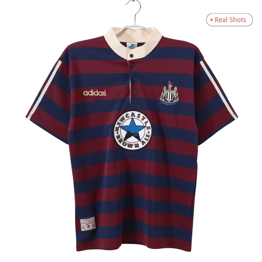 Newcastle United 1995/97 Away Retro Soccer Jersey