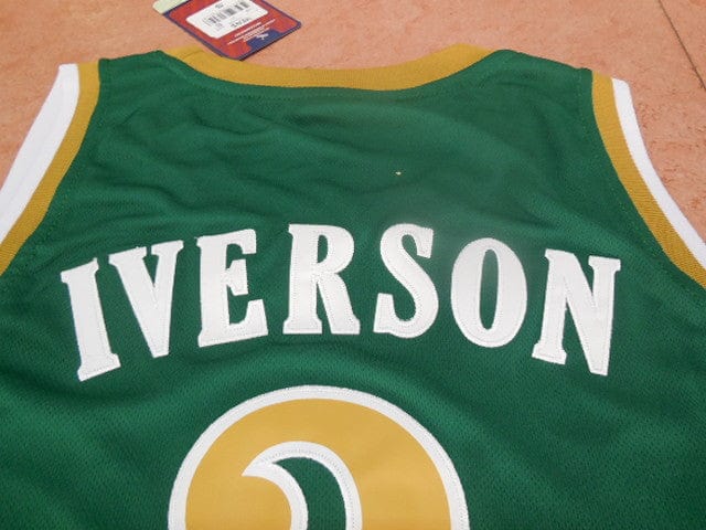 Iverson high school green jersey