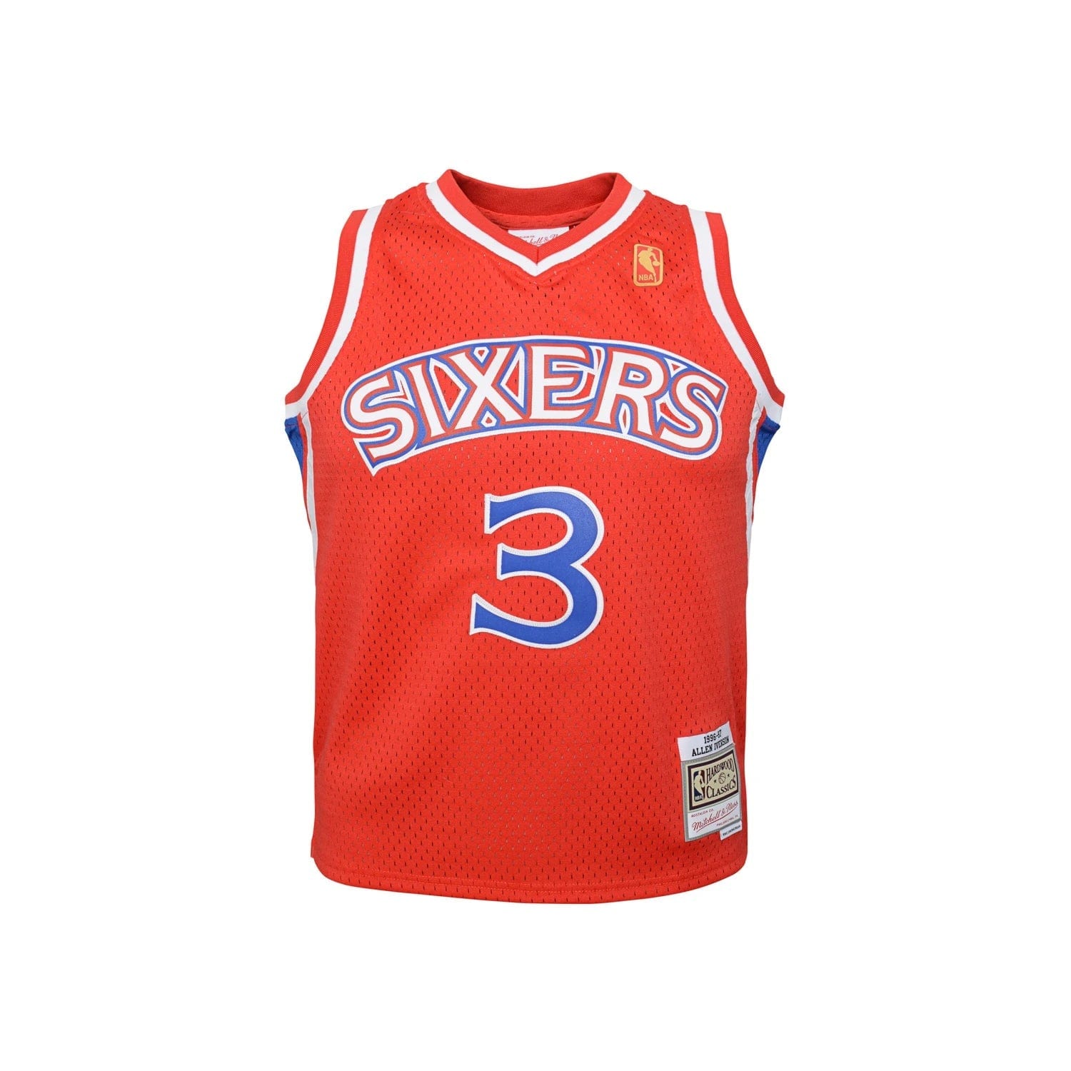 Allen Iverson Philadelphia 76ers HWC Youth NBA Swingman Jersey