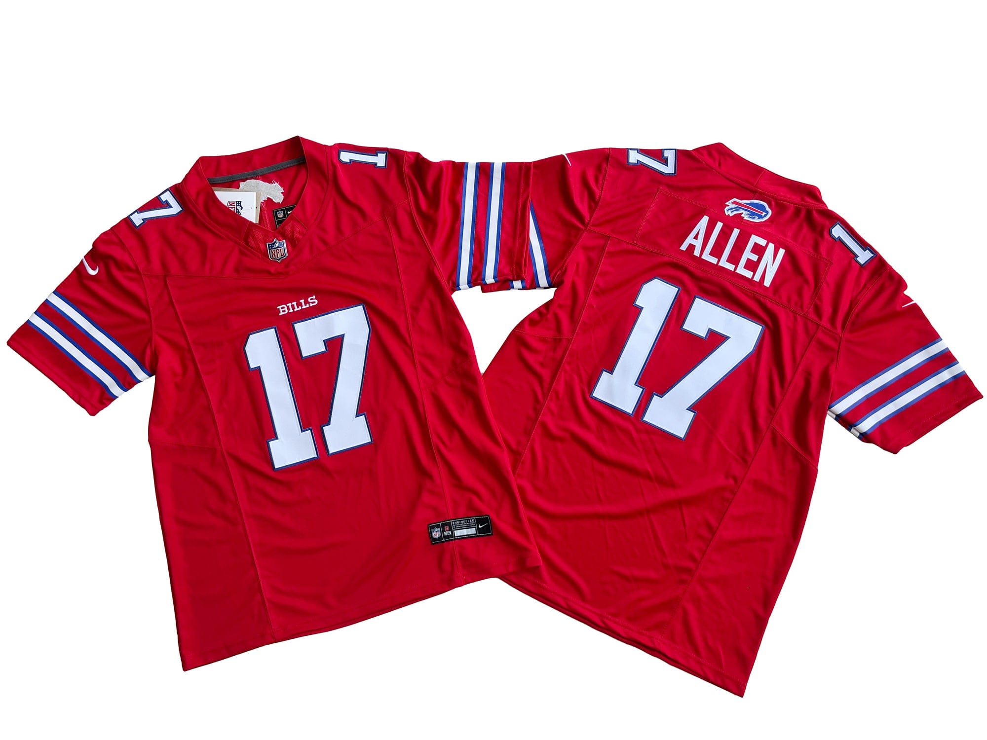 Buffalo Bills 17# Josh Allen Nike Vapor F.U.S.E. Limited Jersey