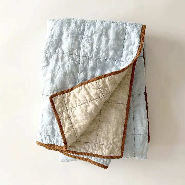 Simple Lines - Ocean/Sand with Ochre Binding