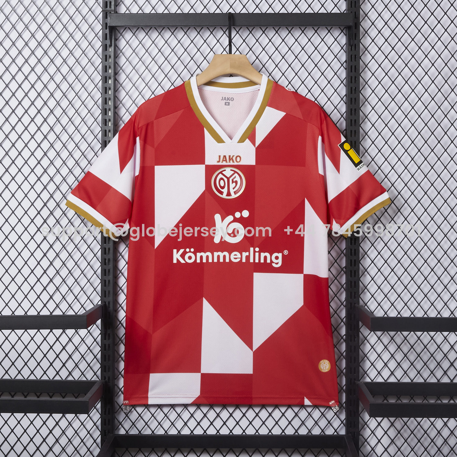 Mainz 25-26 Conference League Home Jersey - Fans Version