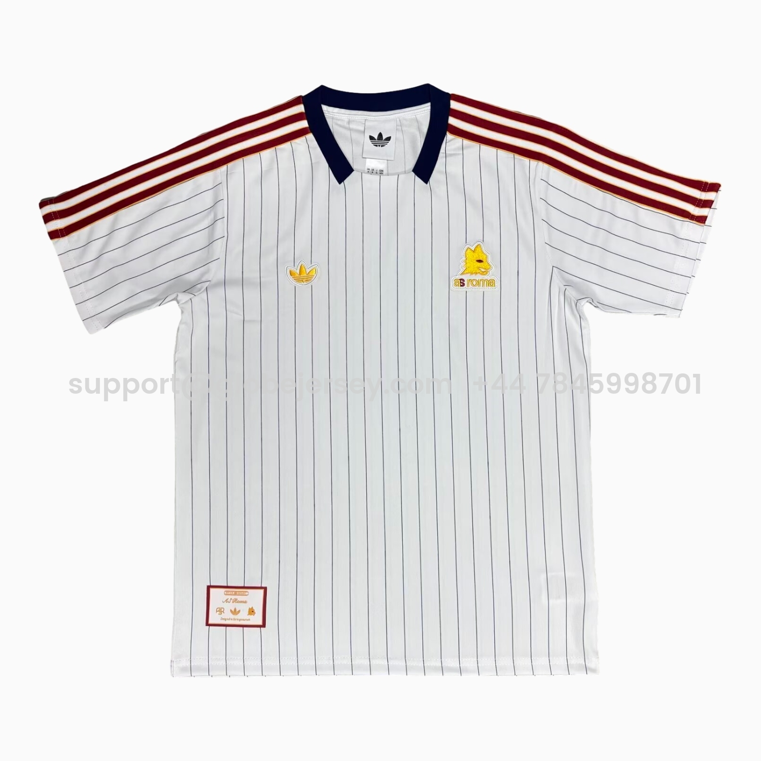 AS Roma 25-26 Travel Special White Jersey - Fans Version