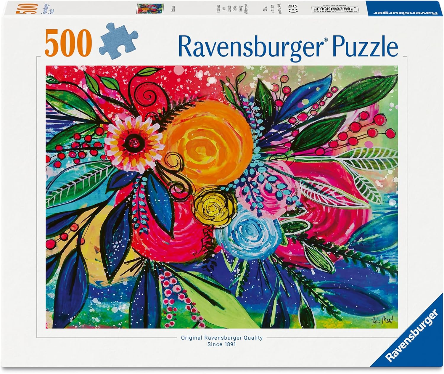 Colour Blast by Robin Mead - 500 Piece Jigsaw Puzzle (Ravensburger)
