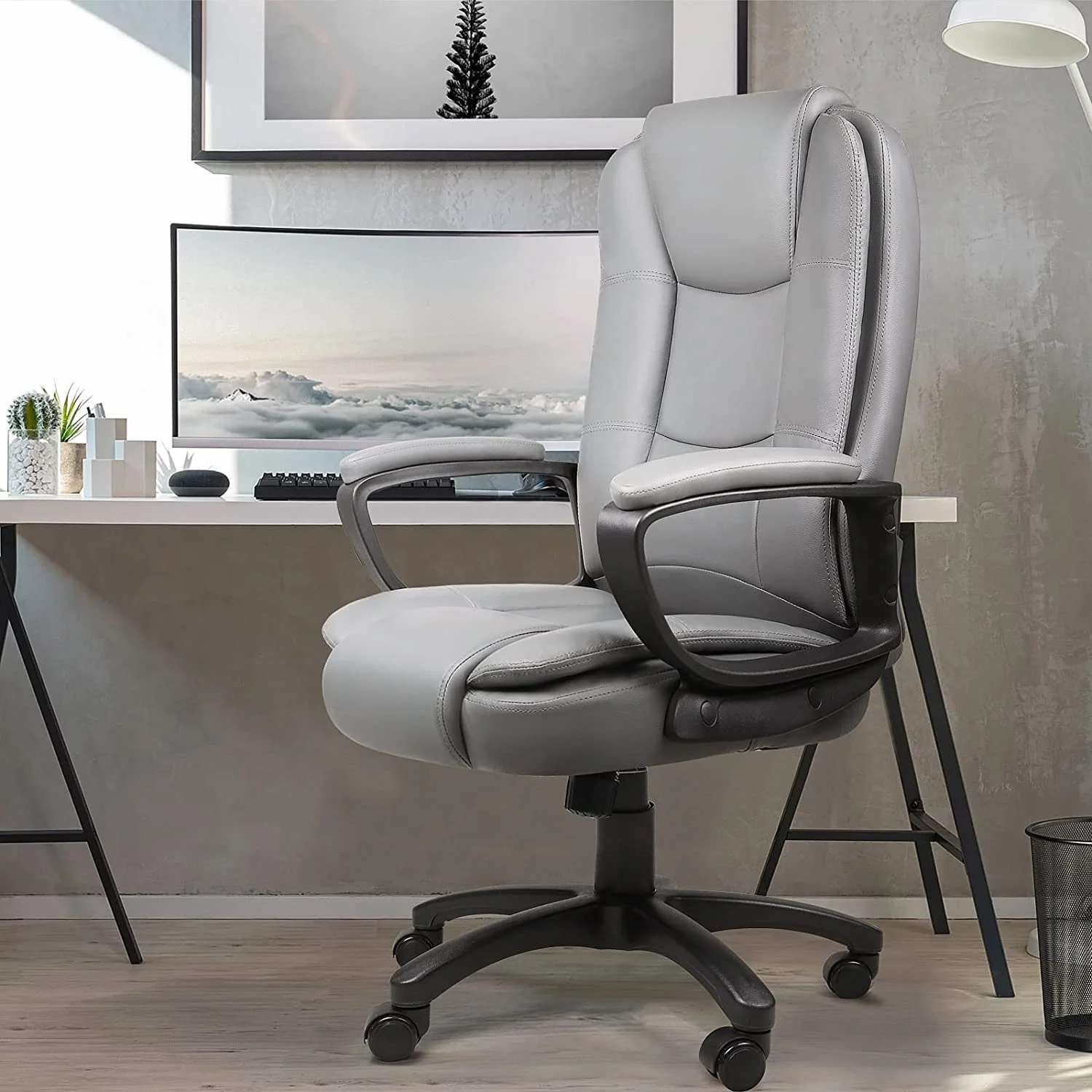 Bossin Big and Tall Home Office Computer chair for Adults, High Back Desk Chair for Heavy Duty 400 LBS