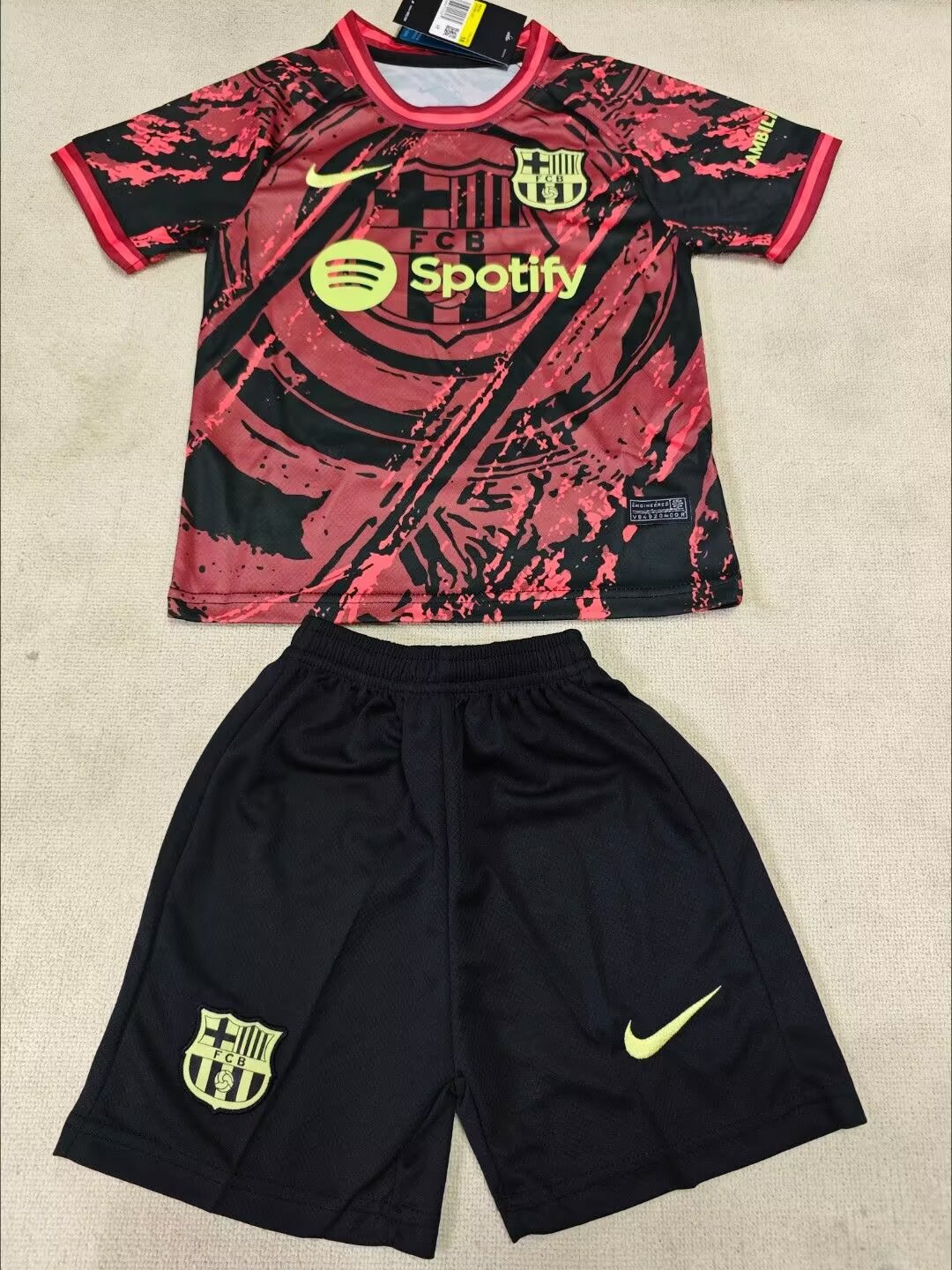 25-26 Barcelona Training Jersey - Kids Set