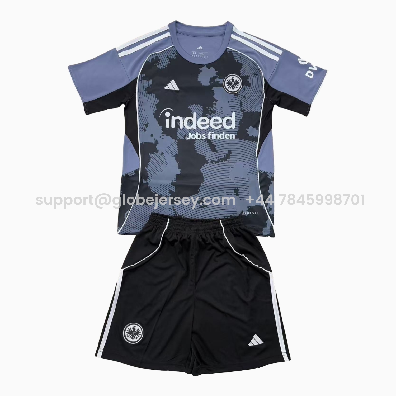 Frankfurt 25-26 Third Men's Adult Jersey Set - Fans Version