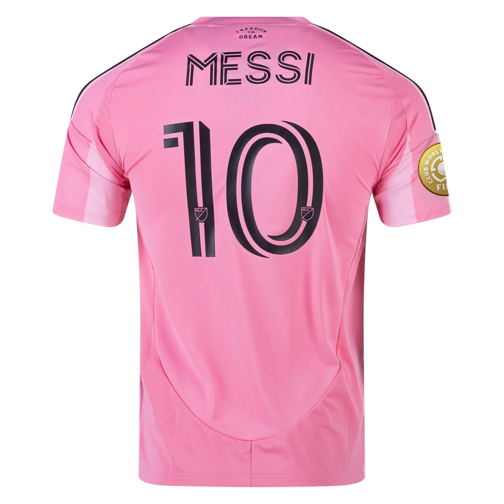 adidas Lionel Messi Inter Miami CF Home Jersey 25/26 w/ Club World Cup 2025 Patch (Easy Pink)