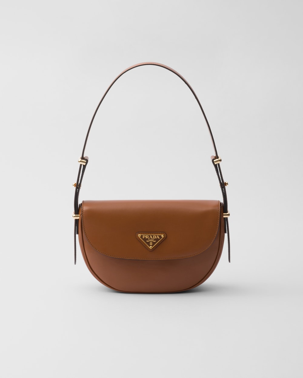 Arqu?? Leather Shoulder Bag With Flap