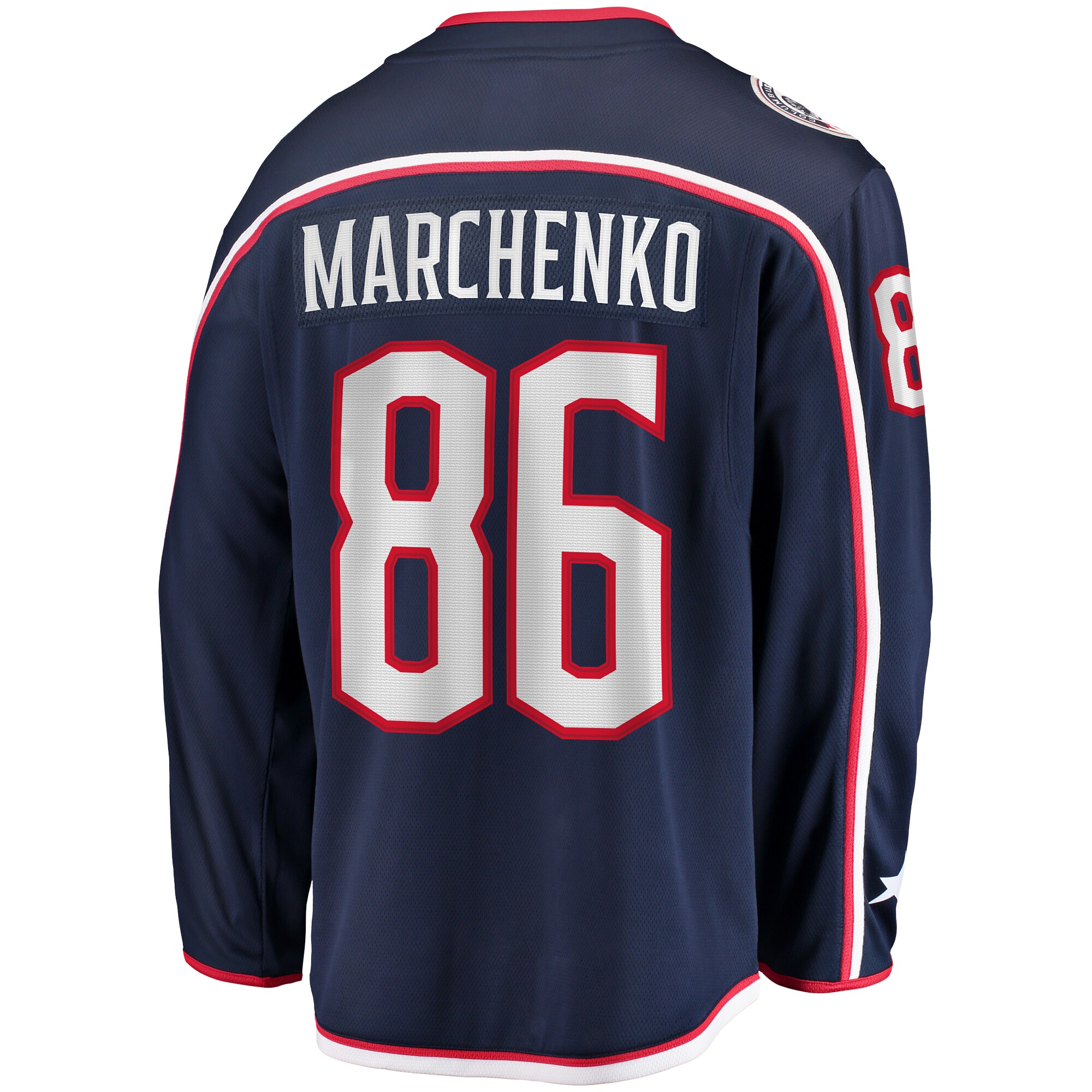 Kirill Marchenko Columbus Blue Jackets Fanatics Home Breakaway Jersey – Navy