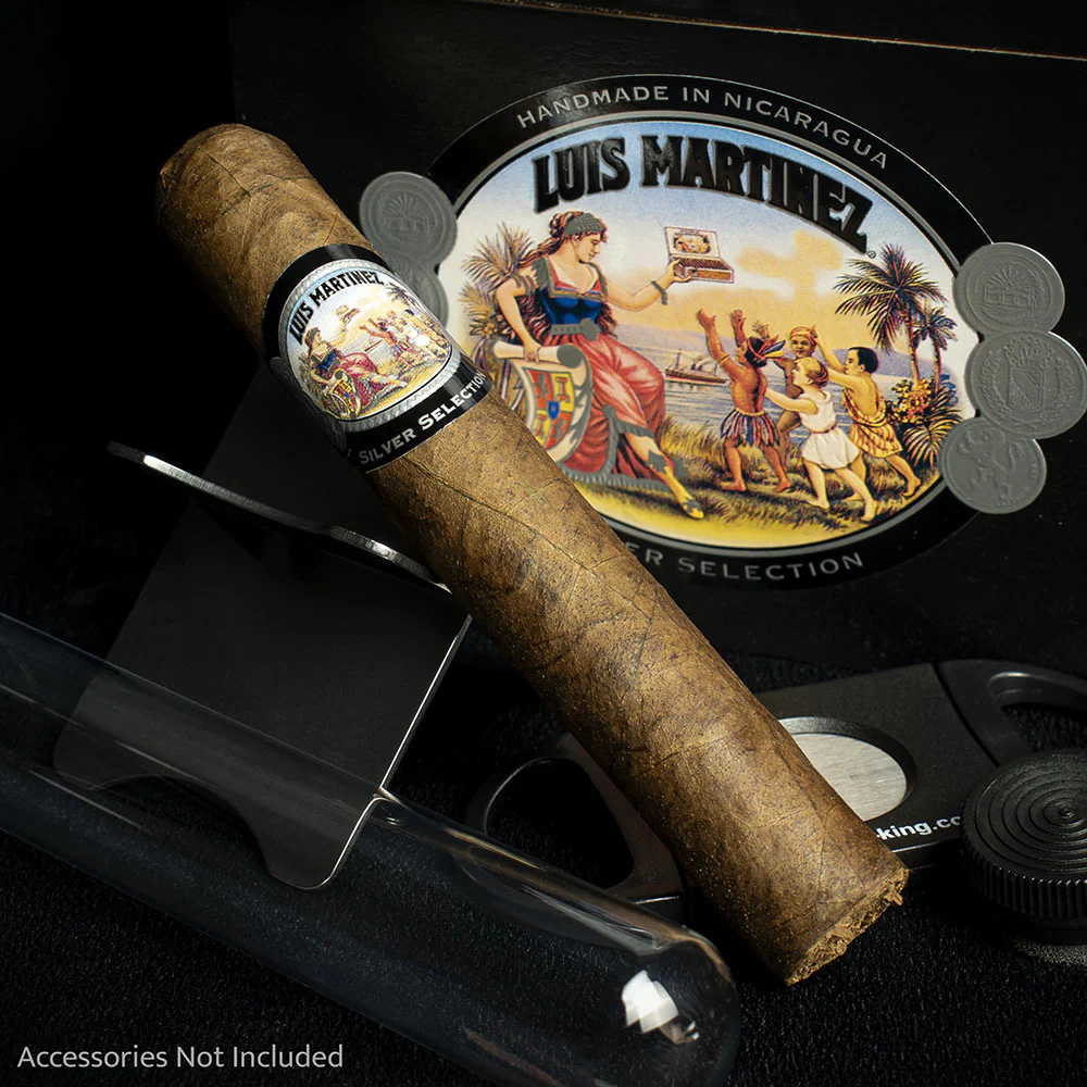 Luis Martinez Crystal Robusto Silver Selection Cigar - Single