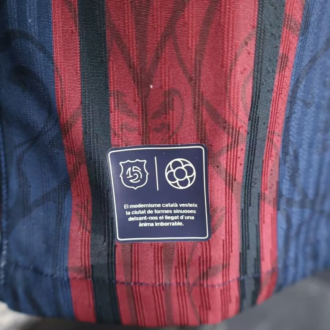 2025-26-Barcelona 125th Anniversary Edition Long Sleeve - Player Edition
