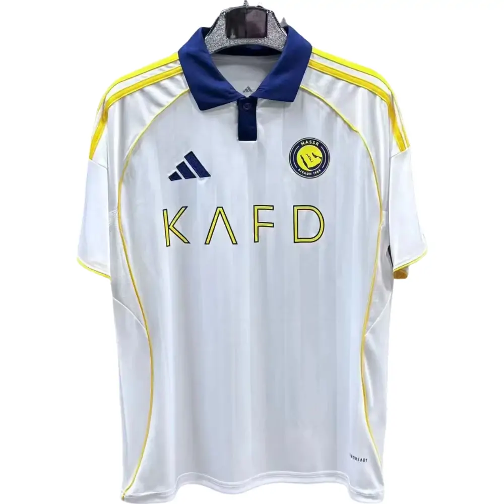 25-26 Riyadh Victory Three Away White Jersey - Fan Edition
