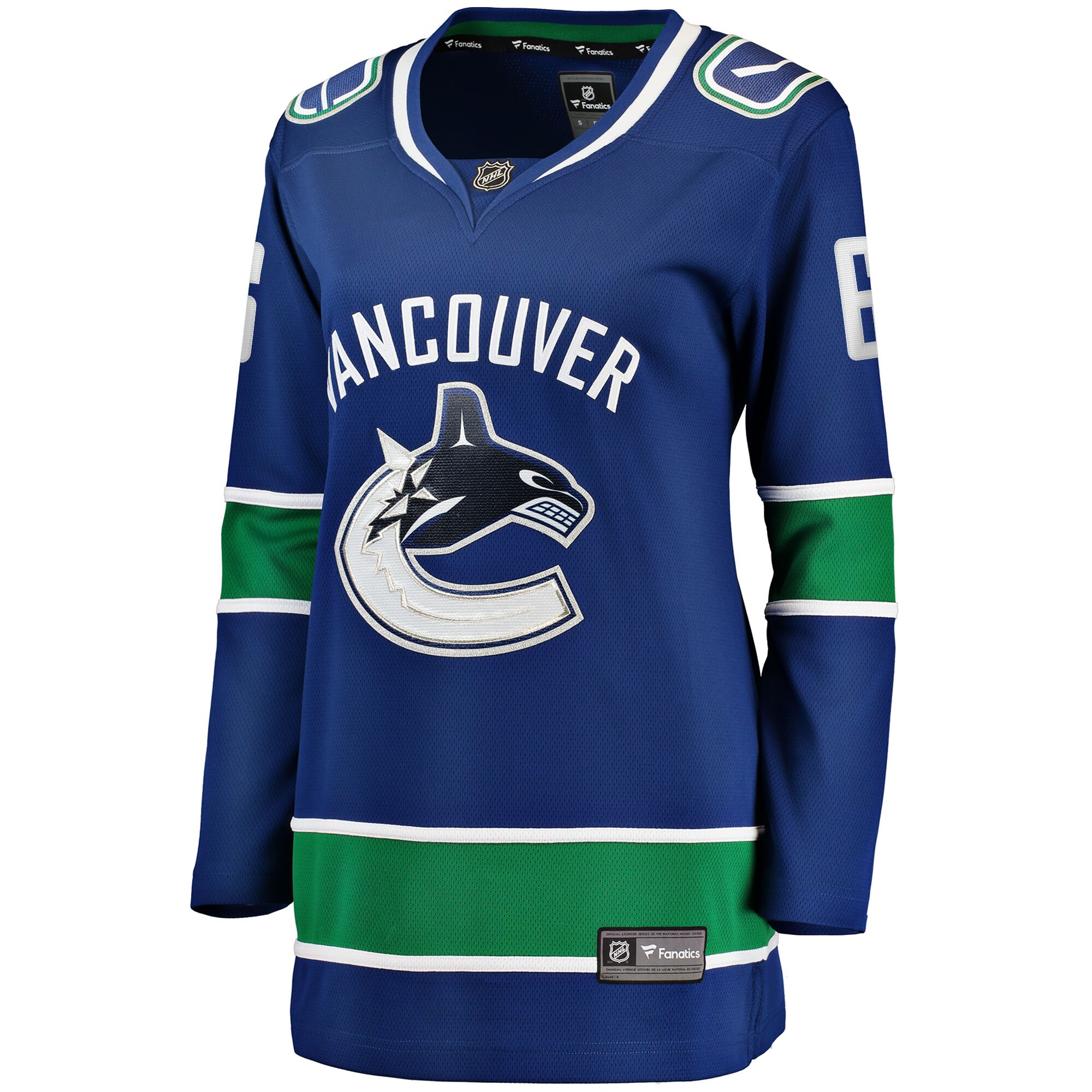 Brock Boeser Vancouver Canucks Fanatics Women’s Home Breakaway   Jersey – Blue