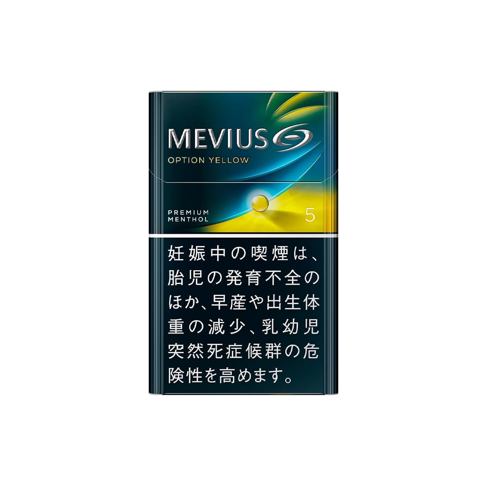 Mevius Premium Menthol Option Yellow 5