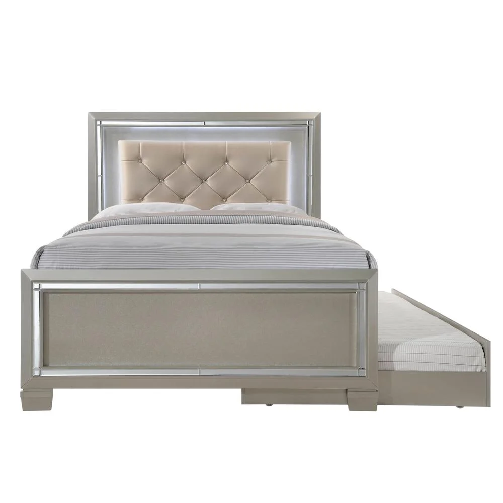 Picket House Furnishings Glamour 4 Piece Full Panel Bedroom Set