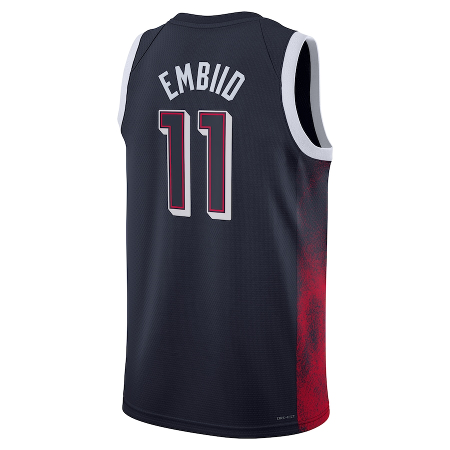 2024 Paris Olympic Games USA Dream Team #11 Joel Embiid Hot Pressed Jersey