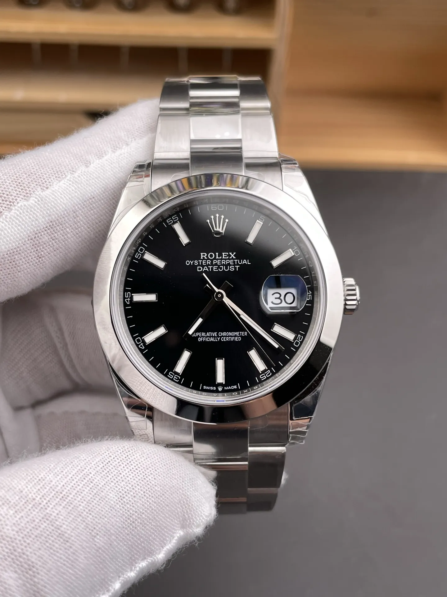Rolex Datejust Black 41mm