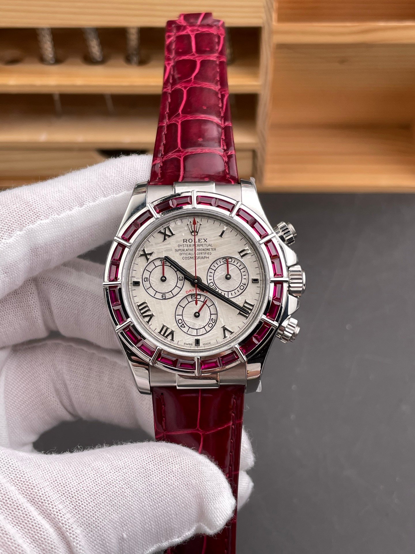 Rolex Daytona Ruby Meteorite