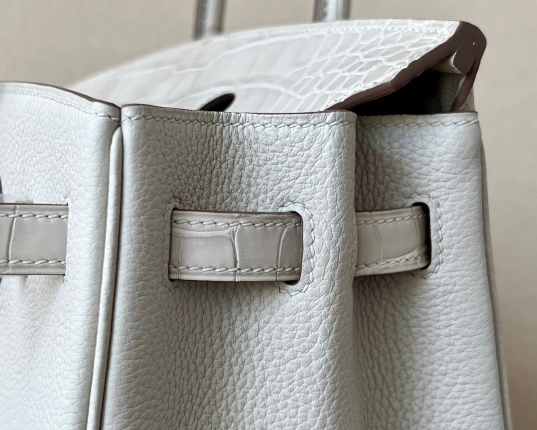 Hermes Advanced customization Birkin 25 crocodile skin customization