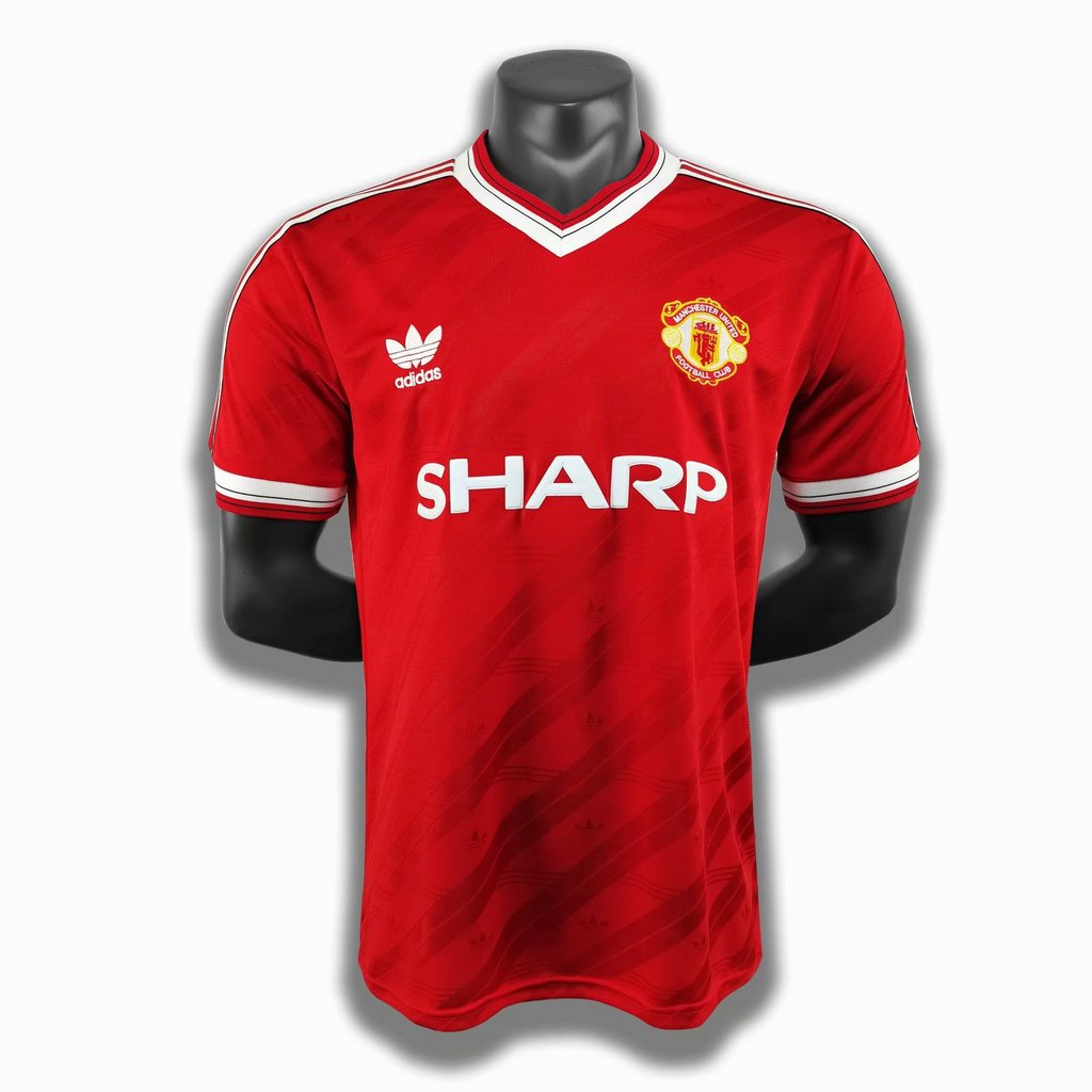 Retro Manchester United 86-88 Home Stadium Jersey
