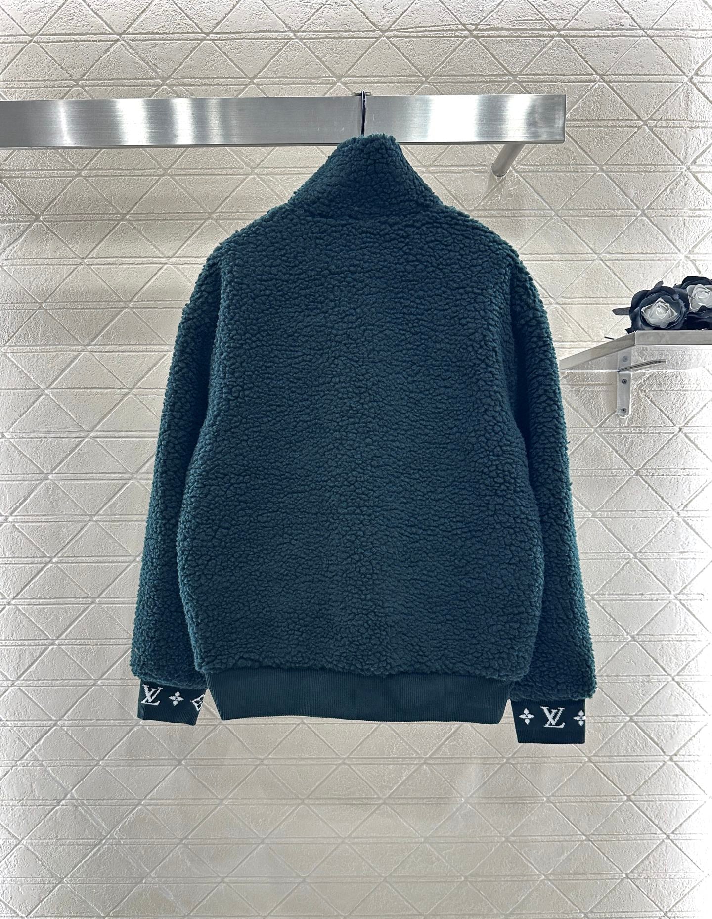 Teddy Plush Zipper Jacket