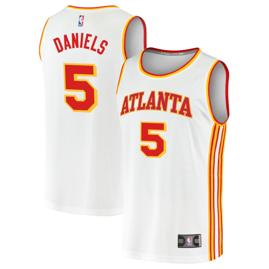 Dyson Daniels Men's Fanatics  Atlanta Hawks Jersey—White