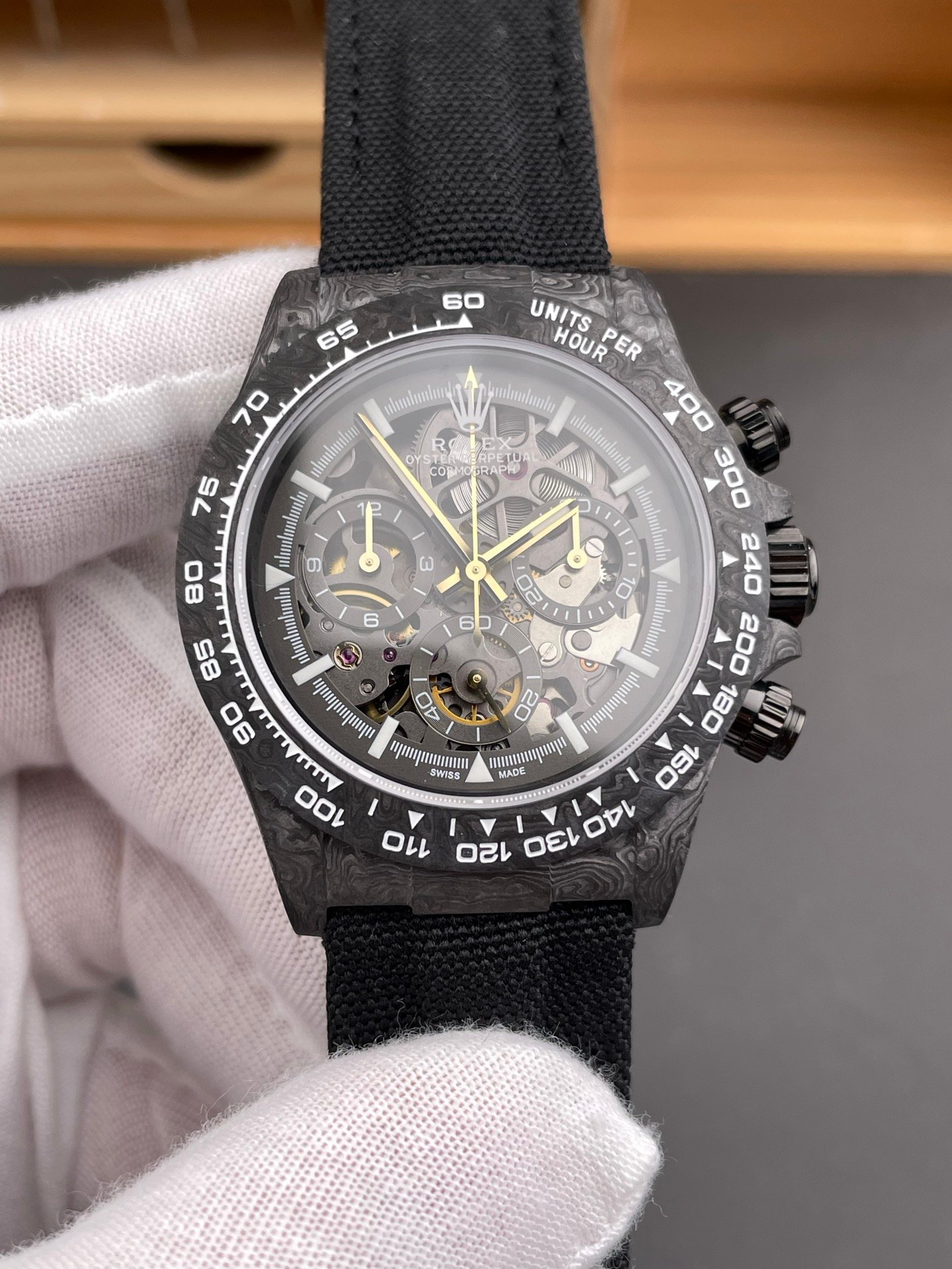 Rolex Daytona Skeleton Carbon