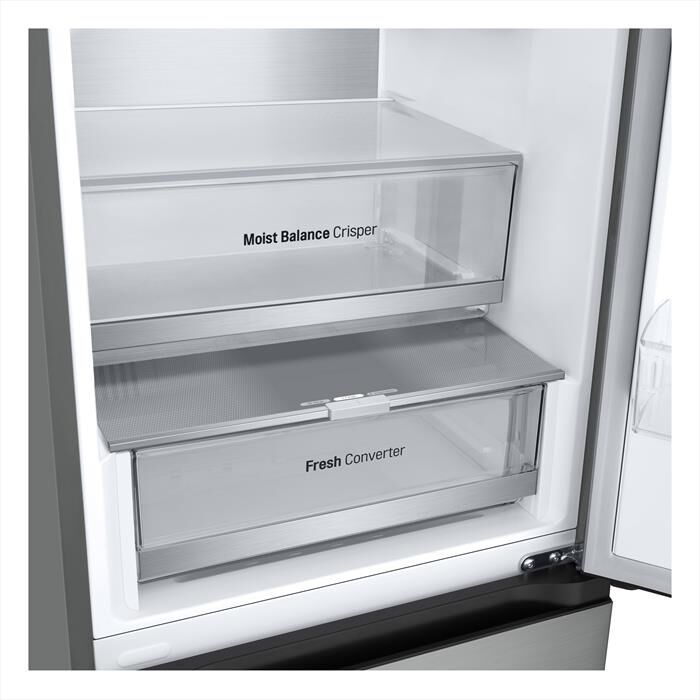 LG - Frigorifero combinato GBV5240DPY Classe D 387L-Argento